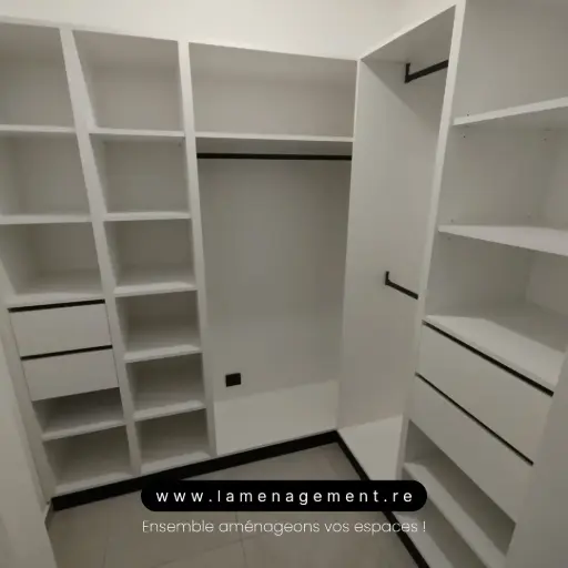 Dressing en L (200 cm + 120 cm)